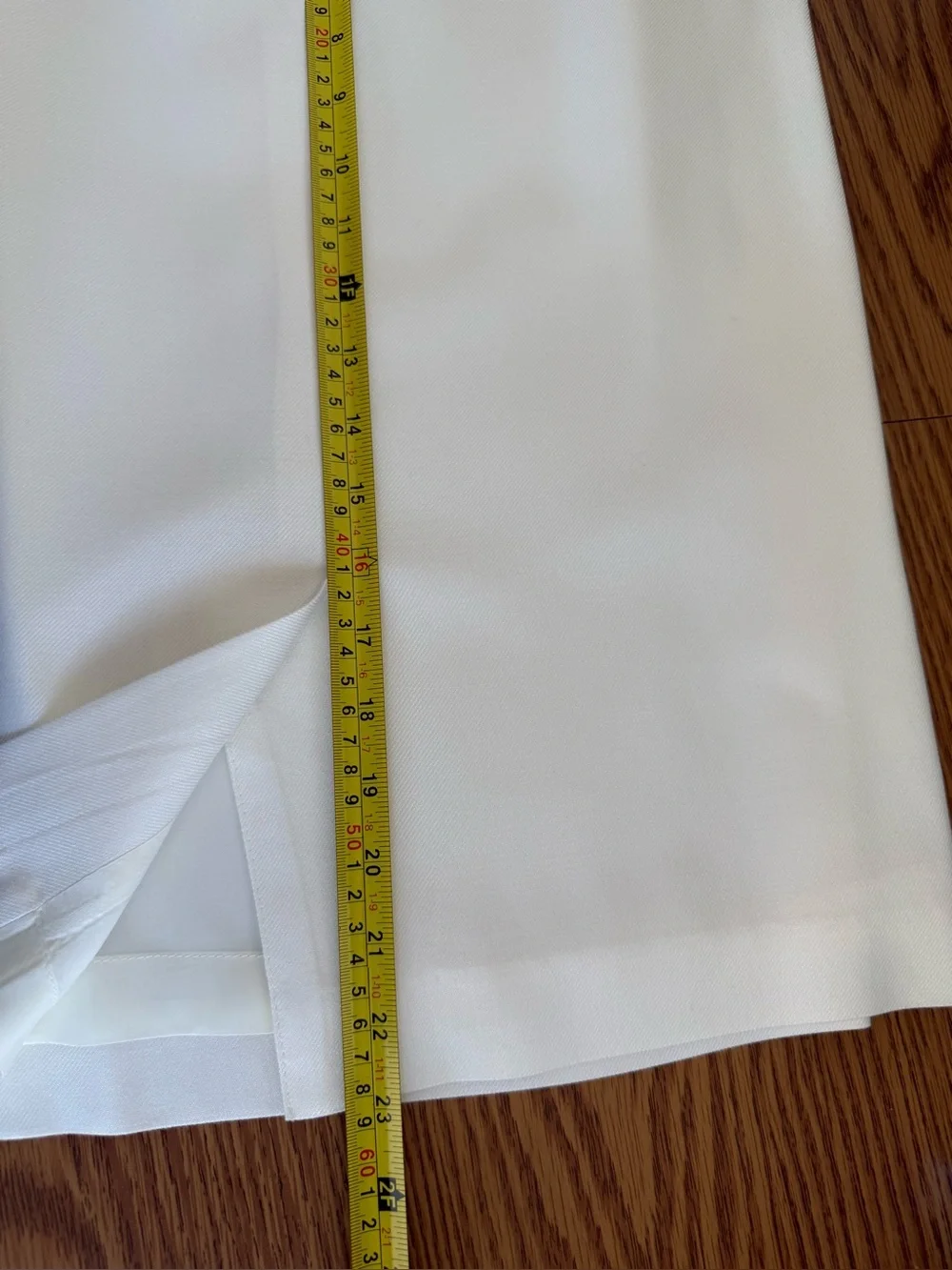 Like New Kasper ASL Red & White Window Pane Short Sleeve Jacket w White Skirt - Picture 14 of 16